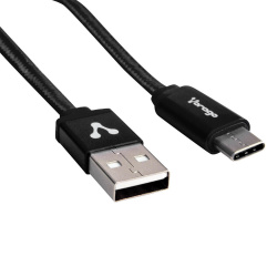 Cable USB Tipo C VORAGO 1 mt carga rapida